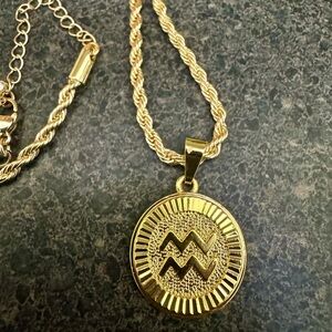 Zodiac Pendant Necklace